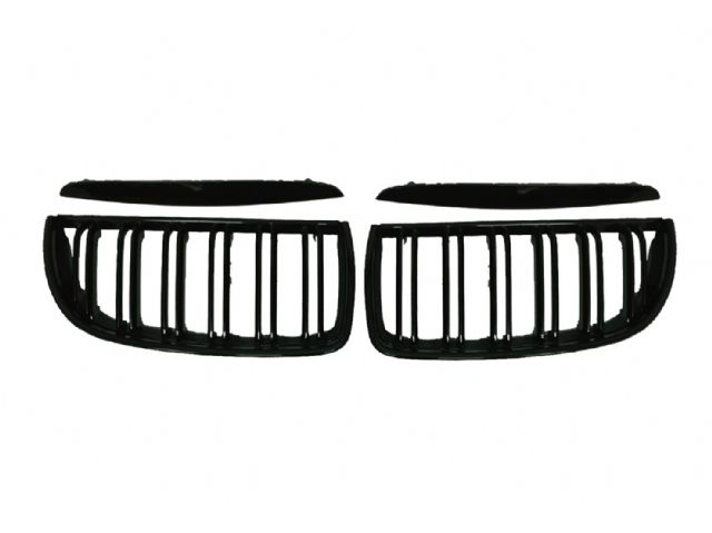 DOUBLE BAR LOOK GRILLE W/ UPPER TRIM L/RH